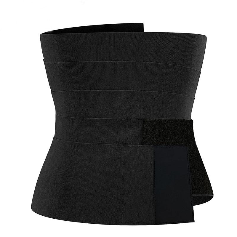 Women Bandage Tummy Waist Trainer Wrap Belly Binding Long Slimming Waist Torso 4 Meters Elastic Belly Shaper Wrap Waist Trainer