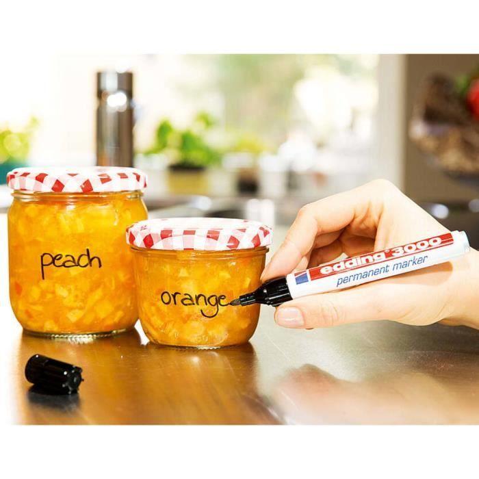 Edding Marqueurs indélébiles 10 pcs Multicolore 3000