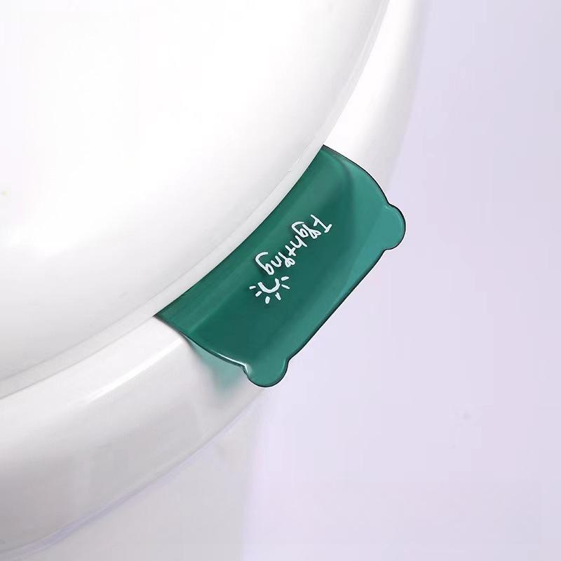 Toilet Seat Lift Handles, Easy And Transparent, Toilet Lid Lifter, Toilet Ring Opener, Handle for Lifting The Lid, Fixed Handle