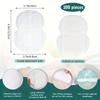 10-200 Pezzi Assorbenti Usa e Getta per Ascelle, Pastiglie Deodoranti Anti-Sudore Estive, Scudo Assorbente Invisibile per Ascelle per Lavoro Quotidiano e Uso Esterno