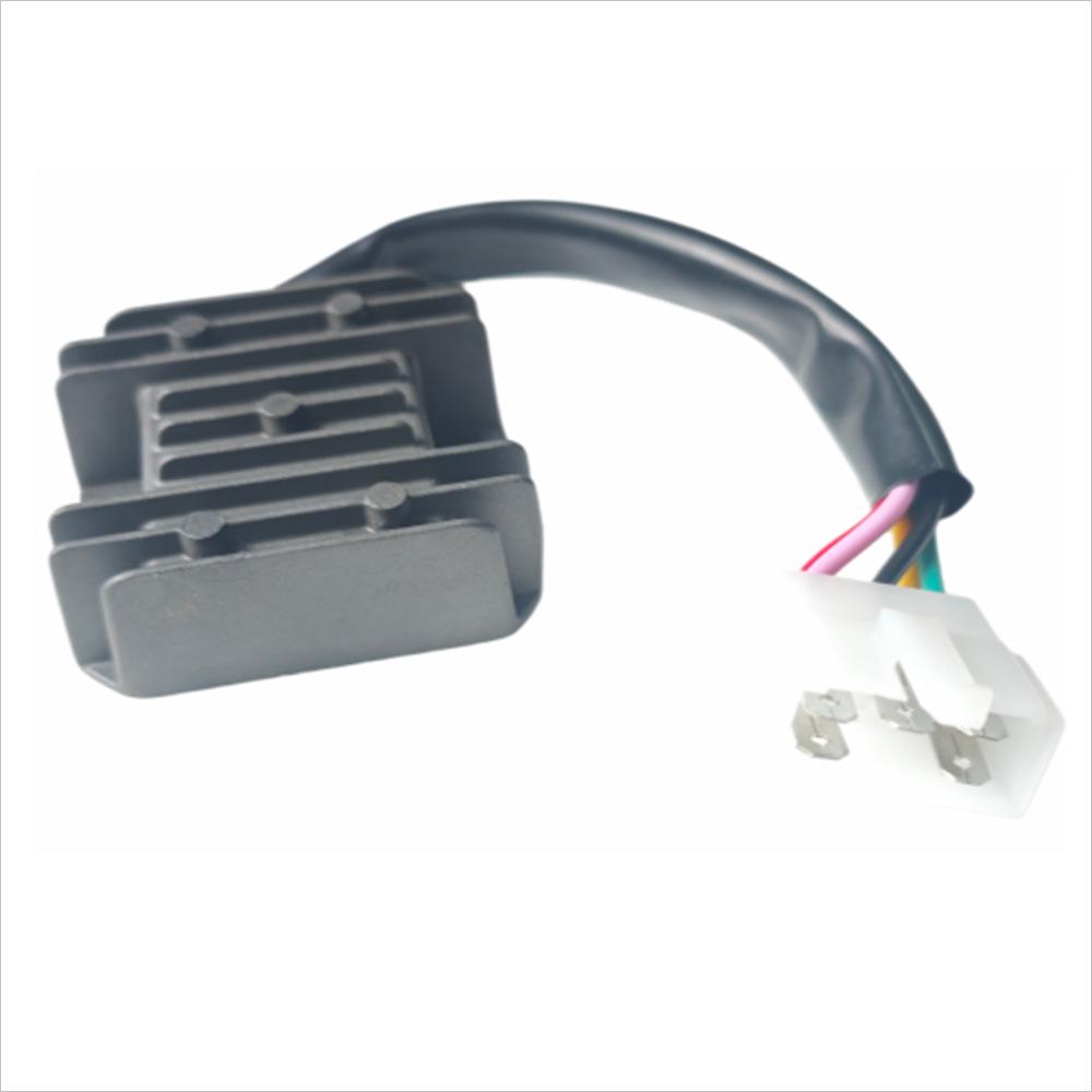5-Wire DC Ignition Full-Wave Voltage Regulator Rectifier for GY6 125 Scooter