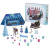Mattel Disney Frozen Advent Calendar Arendelle Christmas Mini Doll Dress-Up Doll House Pretend Play Ages 3+ Blue HWX20