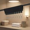Small-Item Hanging Organizer Space-Saving Metal Hat Hanger Slim-Profile