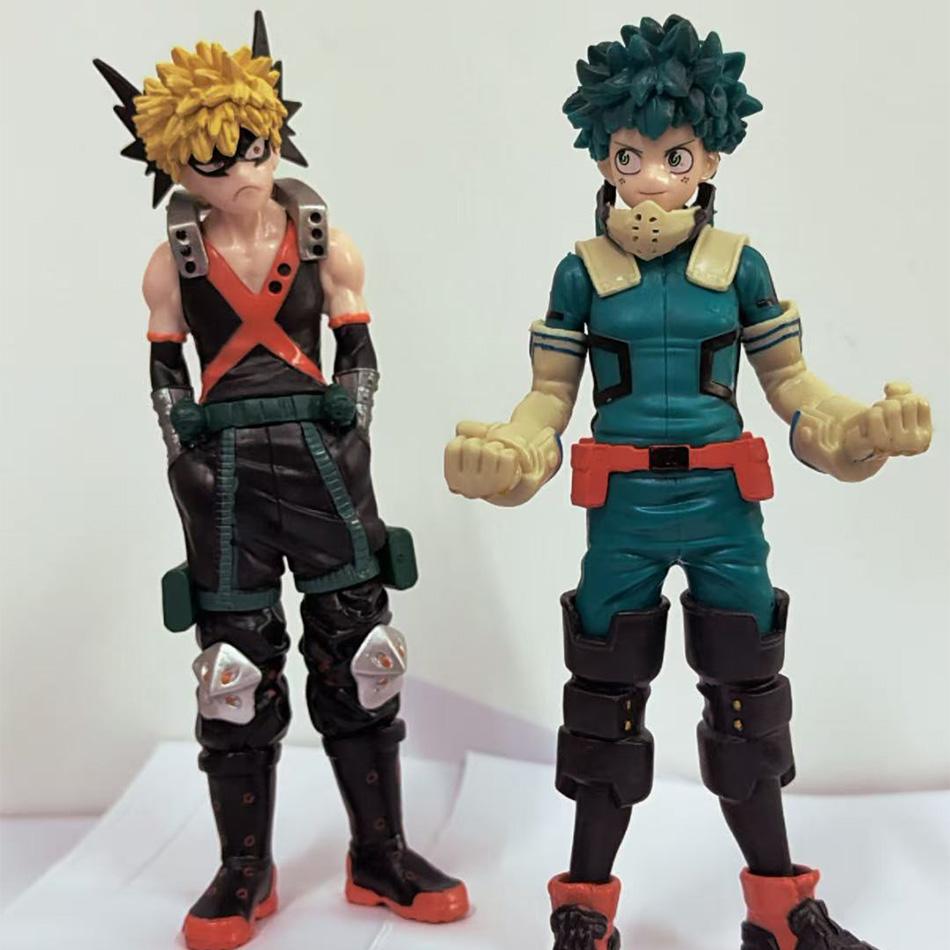 My Hero Academia Anime Action Figures Set PVC Set Series Toys Asui Tsuyu Izuku Deku Bakugou Katsuki Gifts for Fans