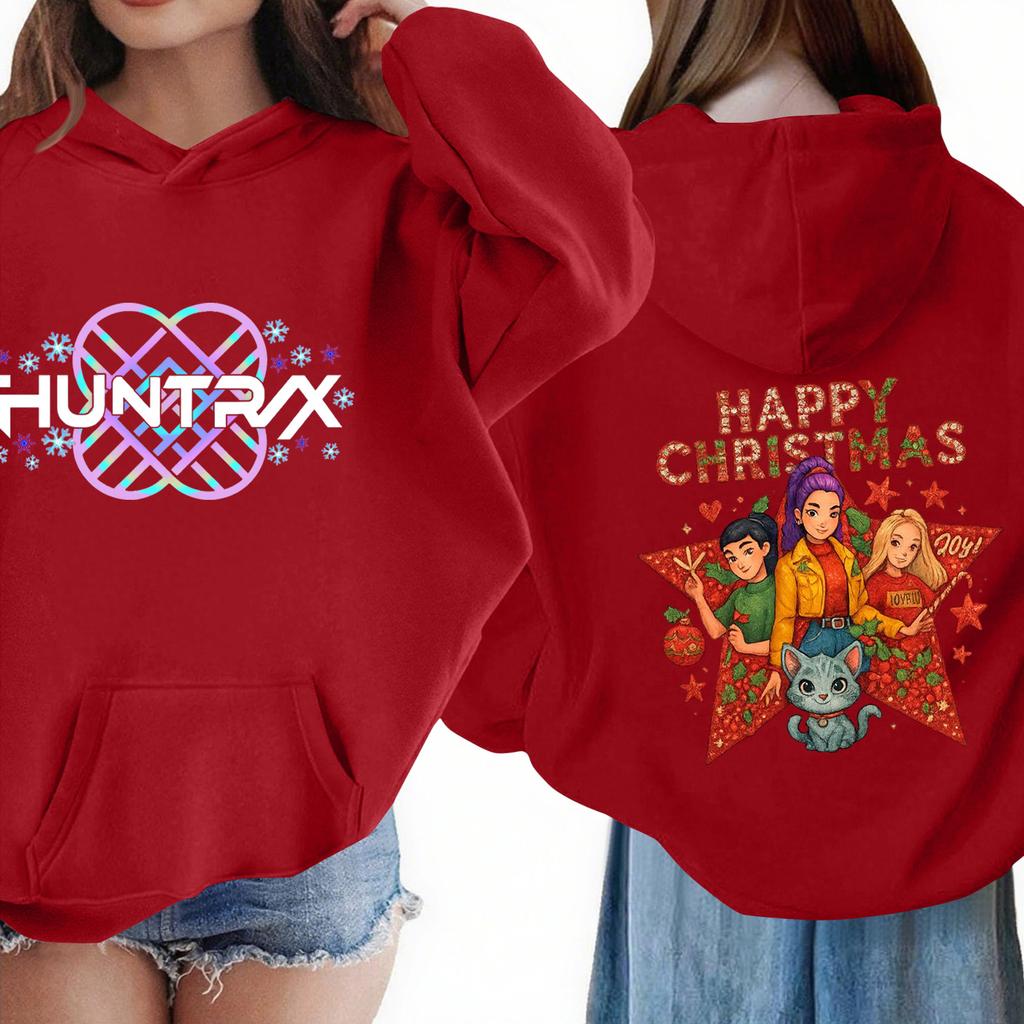 Children's Long-sleeved Loose Pullover Letter-printed Hooded Sweatshirt