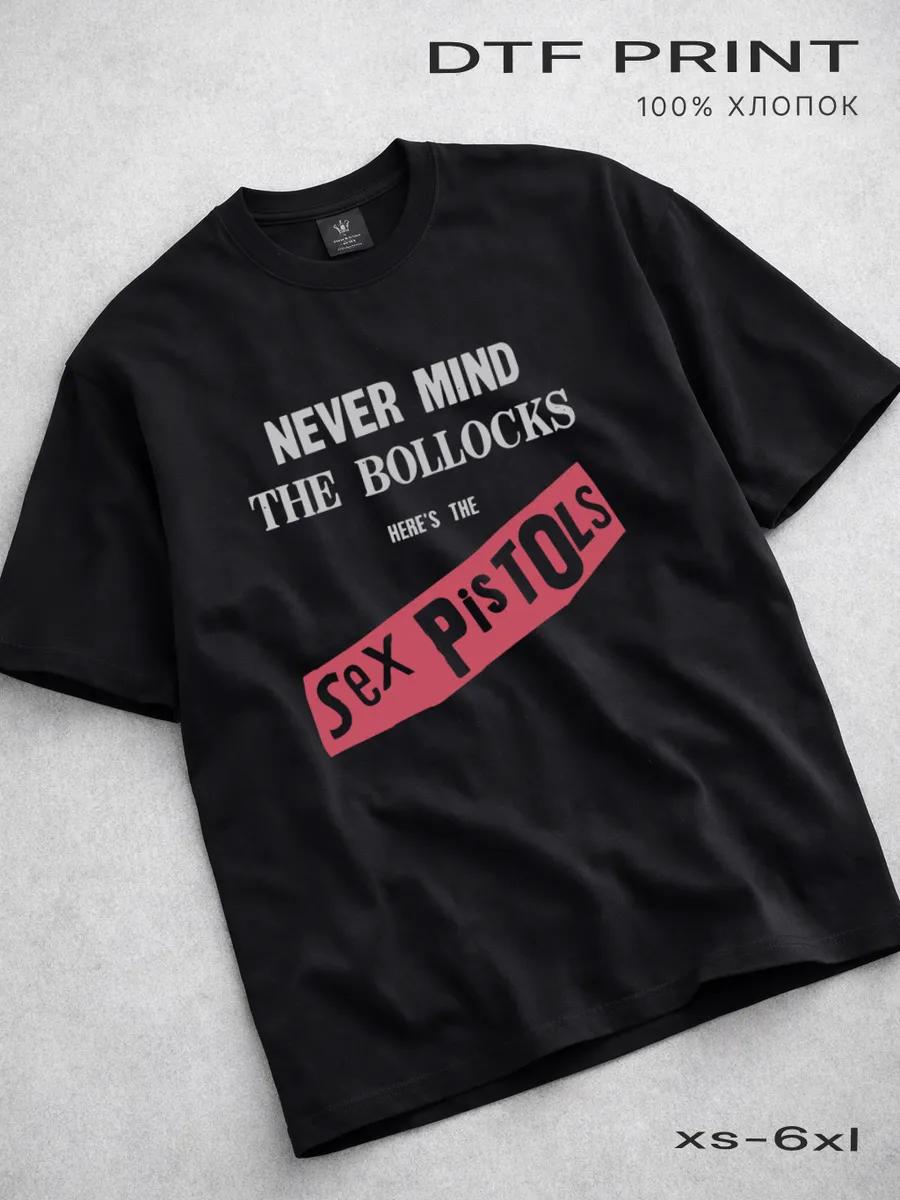 Black Sex Pistols punk T-shirt 4XL