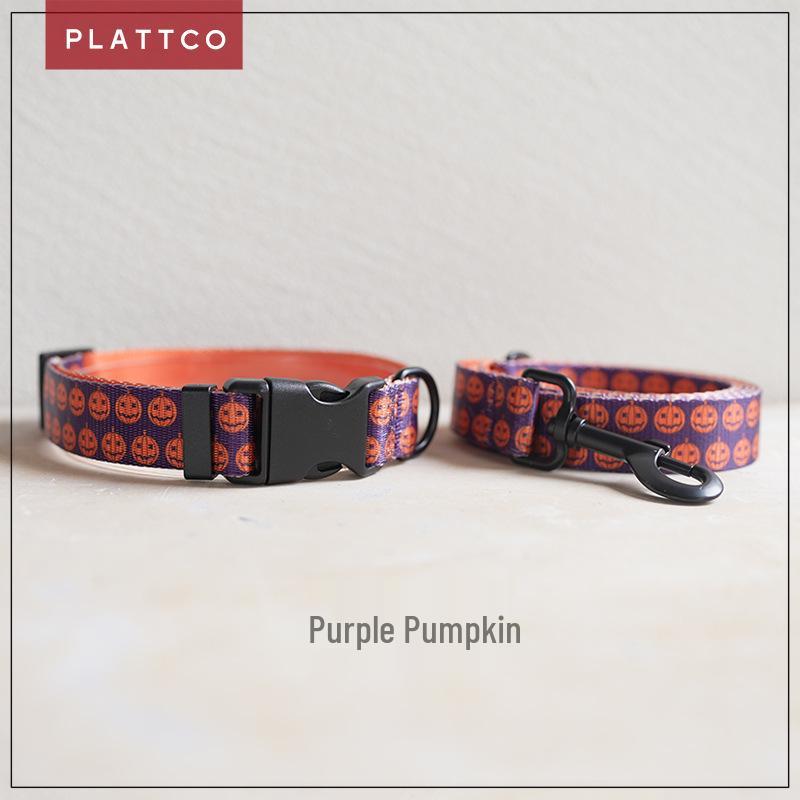 PLATTCO Printed Nylon Dog Walking Leash PDC337 Extra Small
