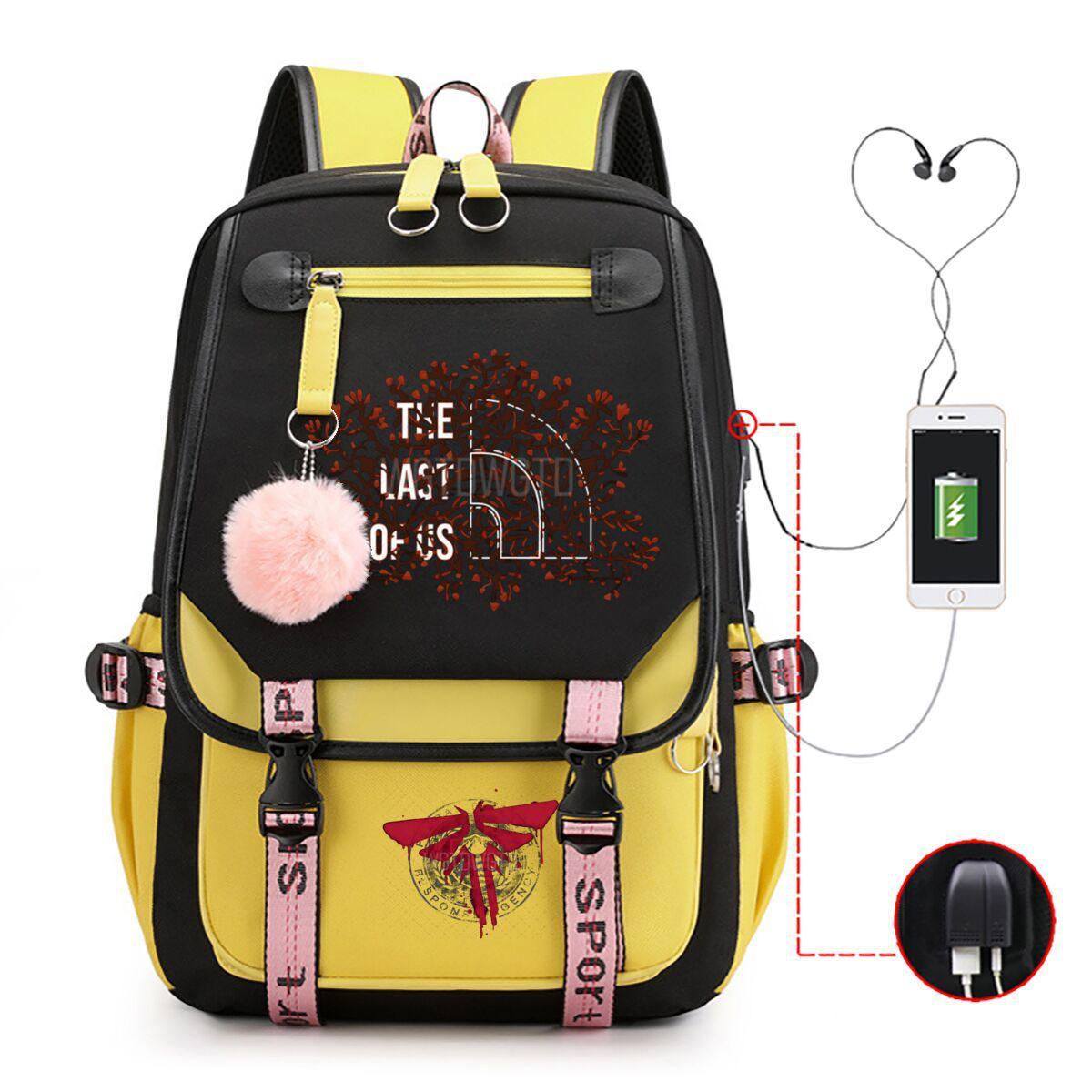 

The Last of Us Printed Youth Leisure Travel Backpack Multifunctional Student School Bag No specification