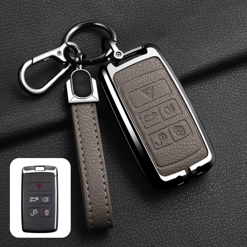 Suitable Zinc Alloy Car Key Case Cover Remote Protect Shell for Land Rover Range Rover Evoque Discovery Sport Velar Accessories