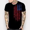 The Stars and Stripes Distressed American Flag T-Shirt 100% Cotton O-Neck Summer Short Sleeve Casual Mens T-shirt Size S-3XL ...