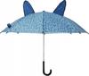 Children's umbrella with ears, foldable, 58 cm