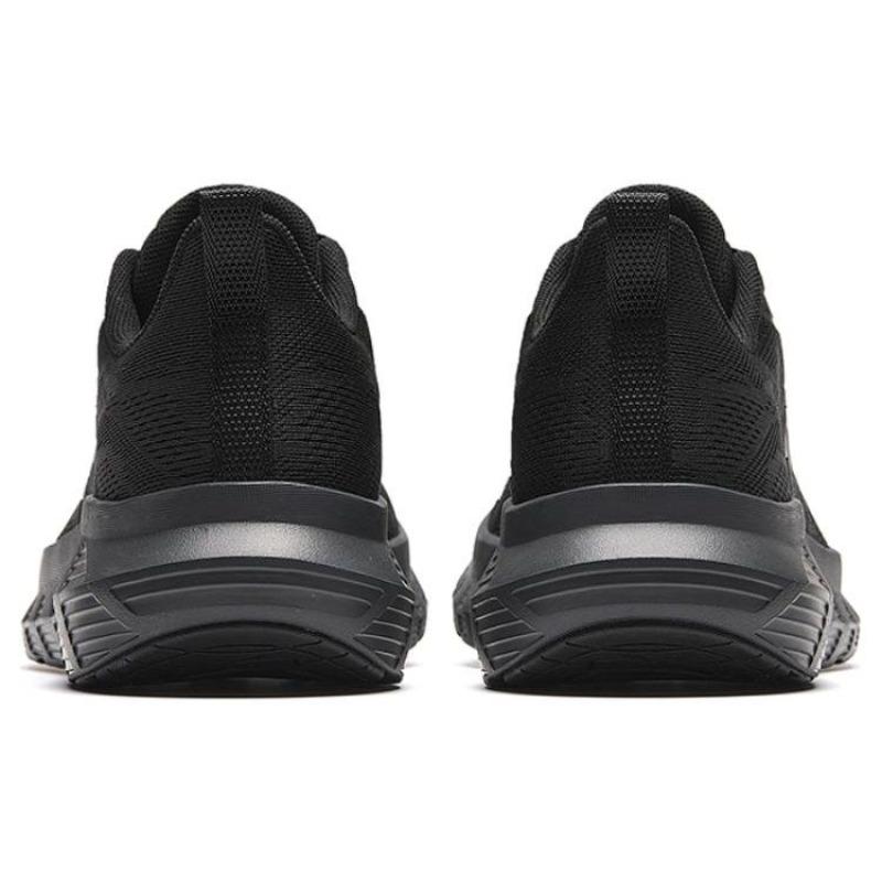 Anta Light Cloud Fabric Low-top Running Shoes Black Men's 112625530R-1