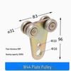 Heavy-Duty Industrial Hanging Rail Pulley