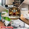2D Luxuriöser Palast Treppenhaus Hintergrund, Vintage Goldener Ballsaal Roter Teppich Hochzeitsfotoshooting Dekor Banner