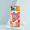 For iPhone 18 15 16 14 13 12 mini 11 Pro Max XS X XR SE 7 8 Plus Silicone Clear Cover Letter Print Kangaroo Luxury Phone Case