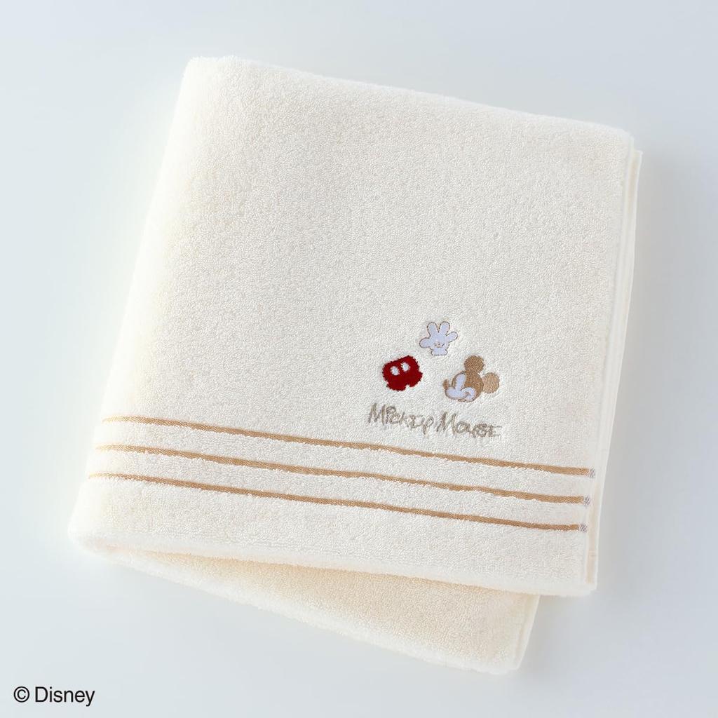 Disney Monochrome Bath Approximately 60 X 120 4140B929 Towel, Cm, Gray,