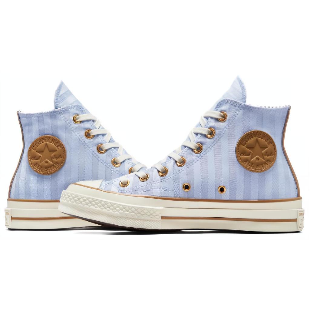 Converse Chuck 70 Comfortable High-Top Canvas Sneakers Unisex Sneakers Blue A08861C