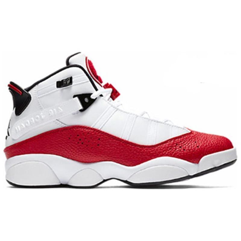 Jordan 6 Anillos Blanco Rojo Universitario Jordan 322992-120