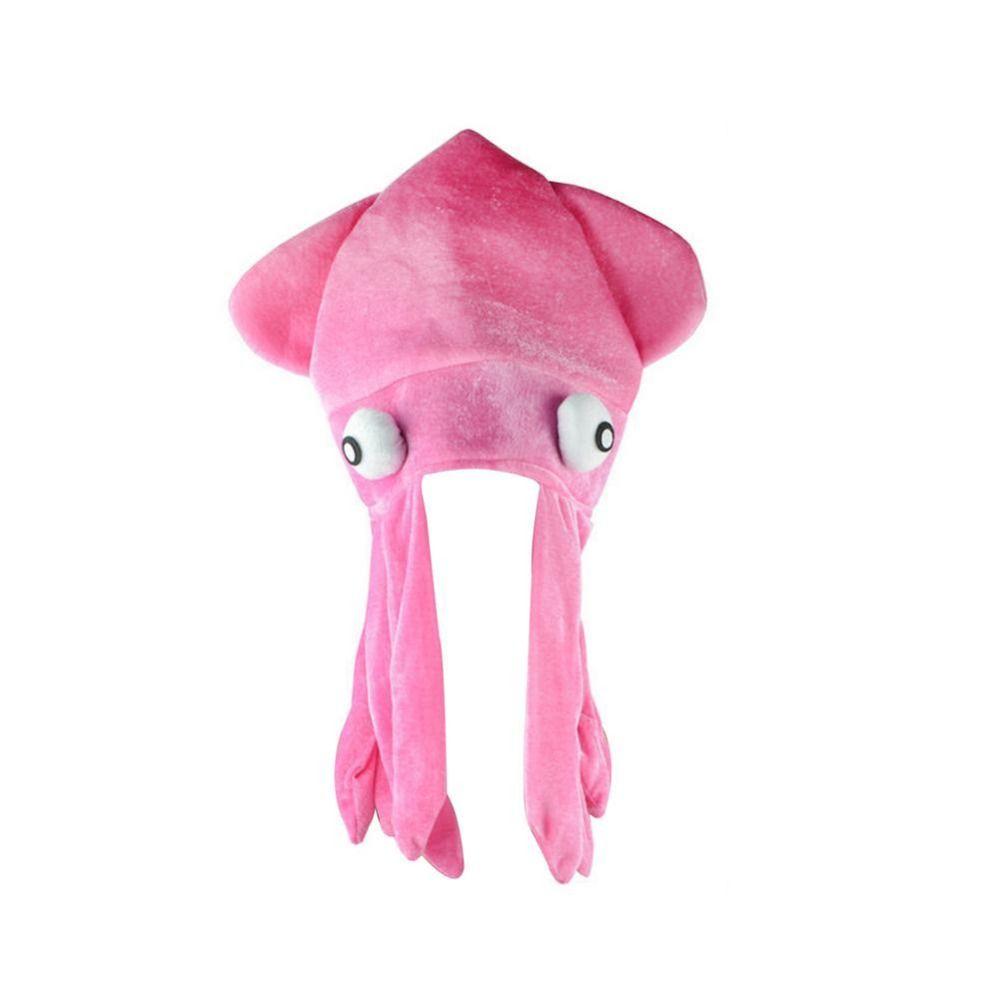Headgear Halloween Costume Hat Squid Sea Animal Halloween Funny Hat Multicolored Props Photograph Octopus Hat