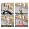 1-30PC Adjustable Backpack Desktop Hook No Drilling Required Movable Desktop Backpack Hook Portable Thick Storage Universal Hook