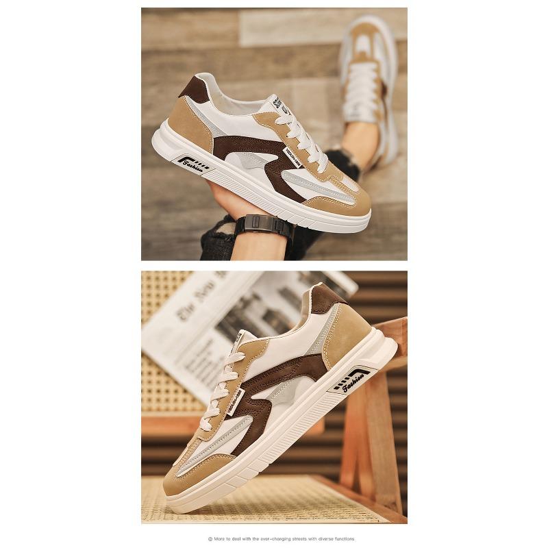 Herrskor i stor storlek, avslappnade låga sneakers, sportskor för studenter