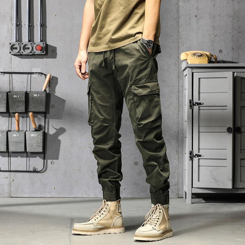 Summer Outdoor Overalls Wear-resistant and Dirt-resistant Loose Pants Casual Pants Men's High-end Men's Pants High-end Men's Clothing
