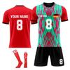 Personalised Shirts Kit Mens Girls With Name Number Custom Football Jerseys For Boys Training Suit
