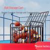 Outdoor Mobile Basketball Storage Cart for Schools