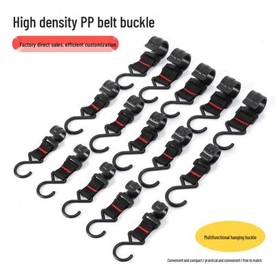Durable Outdoor Storage & Tent Hooks - Plastic & Steel, Load-Bearing for Webbing, Crossbars, Clothes, Hats