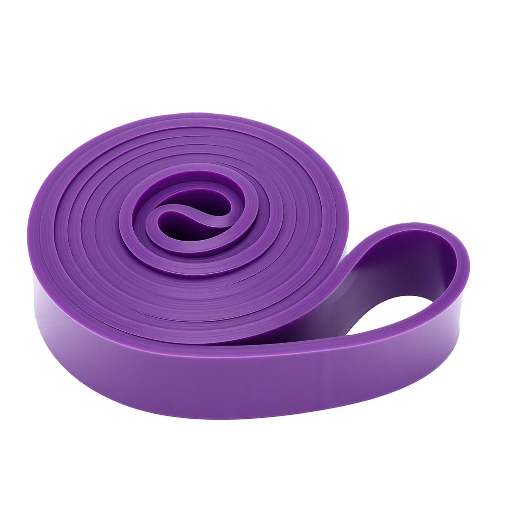Pull Up Band for Men Women TPE Exercise Workout Band for Body Stretching Muscle Training 40 90LB Purple