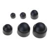 Threaded Inserts with Caps Set Plastic Locking Assortment Easy to Use Self Locking Nut with Caps Set Essential Nut Set