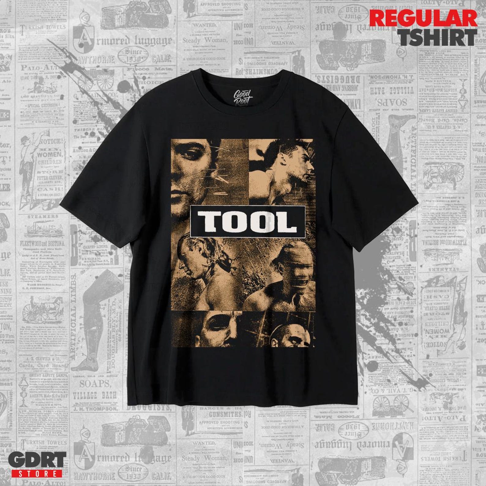 Tool Band T shirt - Transmission Impossible Albums - Unisex Heavy Shirt XL