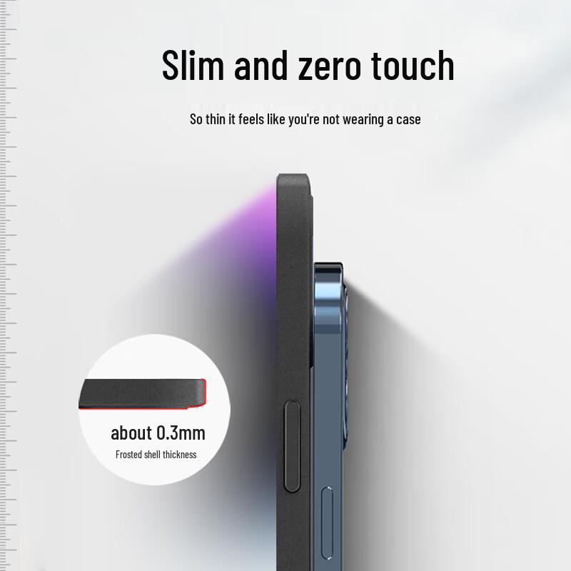 NEYAA Matný silikonový kryt proti pádům pro řadu iPhone 14/15/16