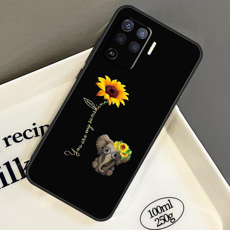 

Beautiful Yellow Sunflower For Oppo A17 A15 A16 A18 A94 A74 A54 A38 A58 A78 A98 A40 A60 A80 A76 A96 A57 A77 A5 Pro Case OPPO A94 5G