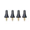 Heavy Duty Rubber Metal Tire Valves Stem For Cars Accurate TPMS Sensor All Weather Performances Easy To Install 4pcs