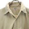 Reeves 40s 50s Vintage Triangle Gusset Long Sleeve Shirt Beige Men's Used