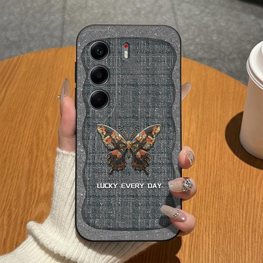 For Tecno Camon 40 20 19 17 16 15 Pro Premier 18P 16S 17T Phone Covers Matte Silicone Lovely Bow Lightweight Anti Drop Cases For Tecno Camon18i Bumper