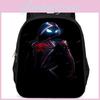 Großes Fassungsvermögen 15-Zoll Spider-Man 3D Rucksack Leichter Oxford-Stoff Für Kinder