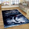 AVP Alien Vs. Tappeto Tappeto 3D Gioco del Predatore per Casa Soggiorno Camera da Letto Divano Zerbino Decorazione, Tappeto per Area Bambini Tappetino Antiscivolo Regalo