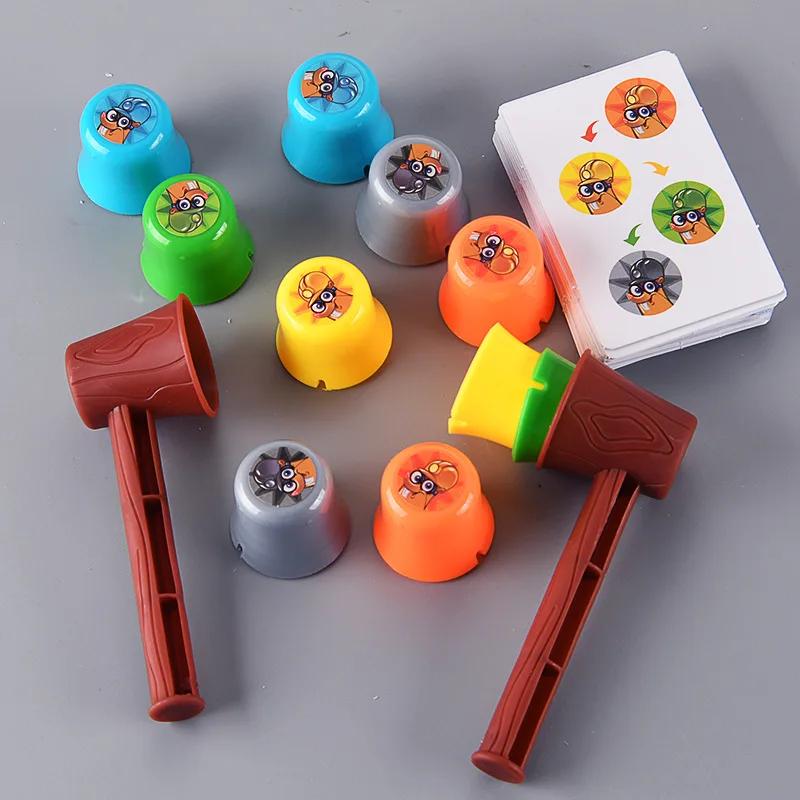 Quick Stacking Cup Game for Family Party Fun Colorful Battle Game Challenges Hand-eye Coordination Brain Training Toys for Kids