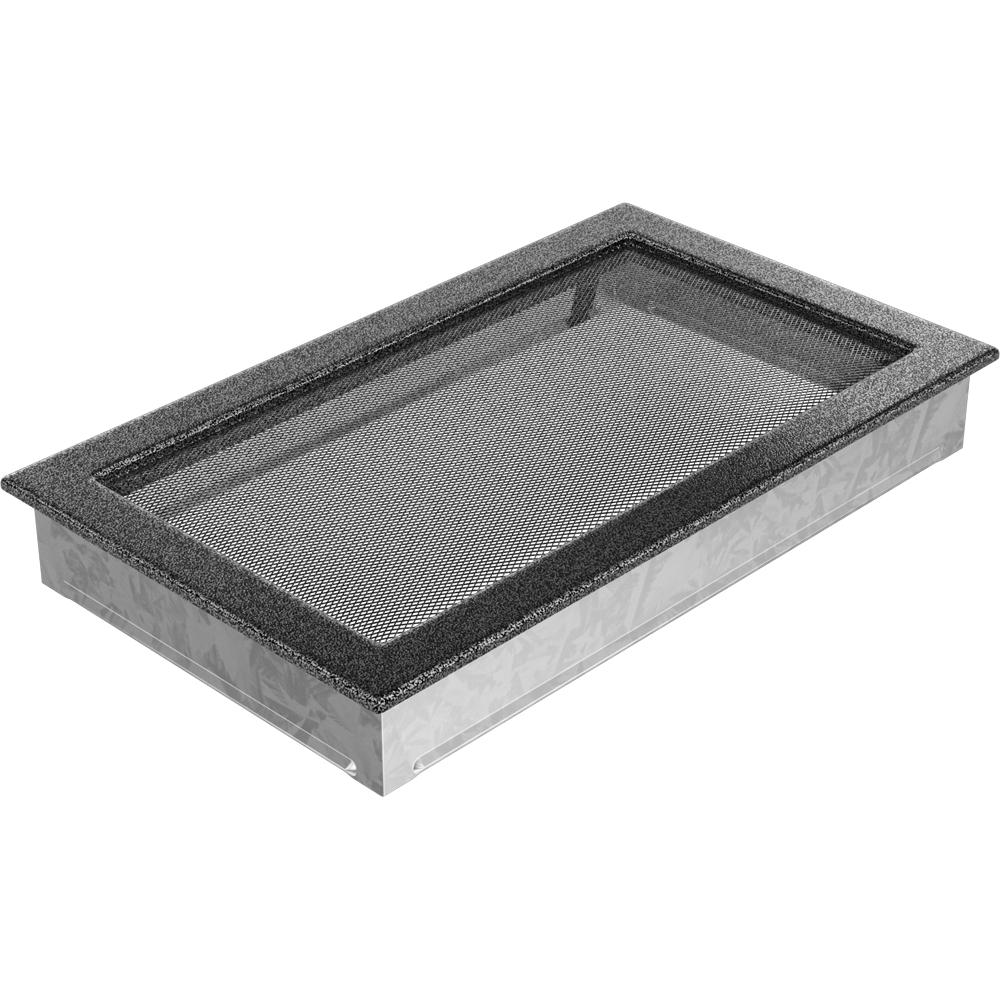 Vent Cover 22x37 Black and Silver