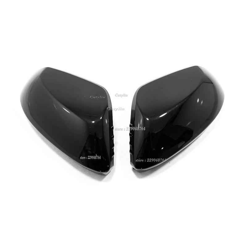 For Toyota Yaris Cross - ABS Black Side Door Rear View Rearview Mirror Decoration Sticker Cover Trim Accessories