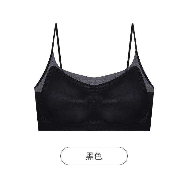 Womens Seamless No Underwire Ultra Thin Breathable Comfortable Large Bust Vest Style Bra