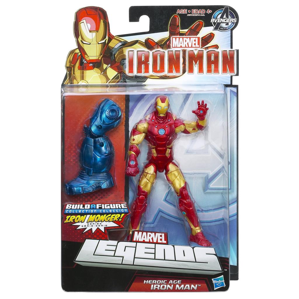 Marvel Legends Heroic Age Iron Man Figure 6 Inches Toy [Item]
