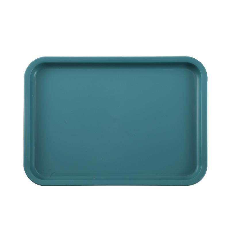 Rectangular Serving Tray Anti Slip Scratch Resistant Plastic Food Household Tea Kitchen Supplies