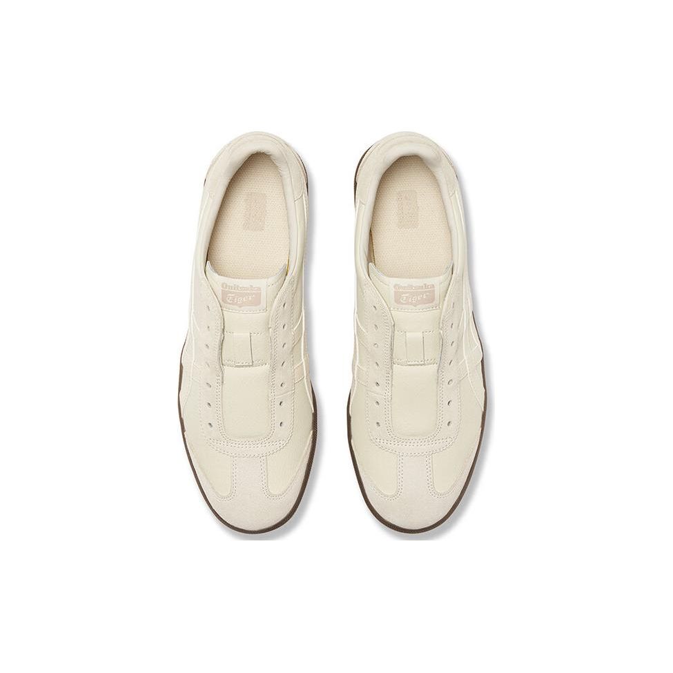 Onitsuka Tiger Unisex Tokuten Slip-On Beige Brown Slip-On Sneakers 1183C290-100