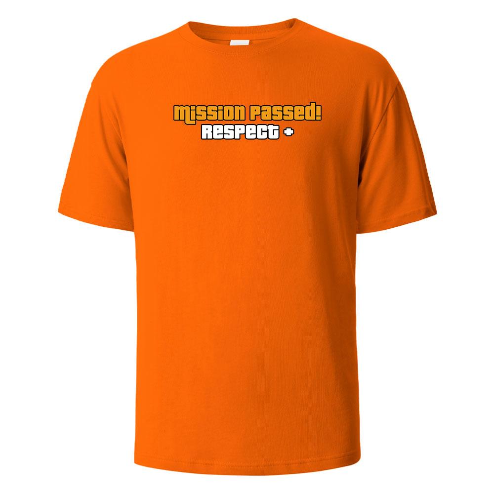 Mission Passed Print t shirts 100 Cotton Summer Tees For Men Women Oversize Casual Tops t shirts