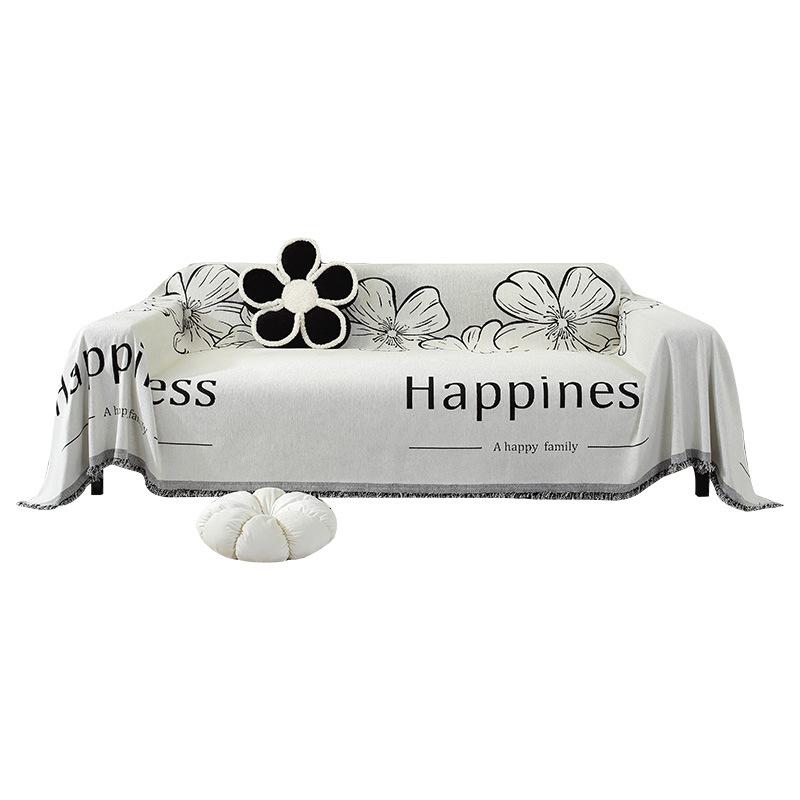 Chenille Sofa Towel Cover Cloth High Sense All-Inclusive Sofa Cover Four Seasons Universal One-Piece Anti-Scratching Sofa Cushion