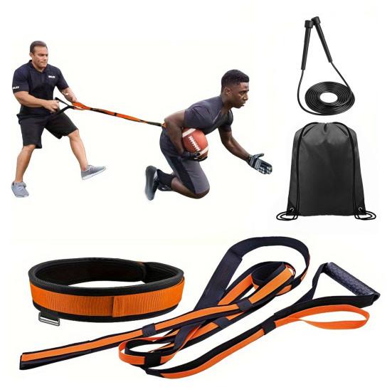 Kit de Treino de Velocidade Sobrecarga Corrida Resistência Liberação Arnês Fitness Velocidade Agilidade Força
