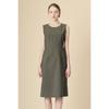 Sleeveless H Line Dress B3m4o624